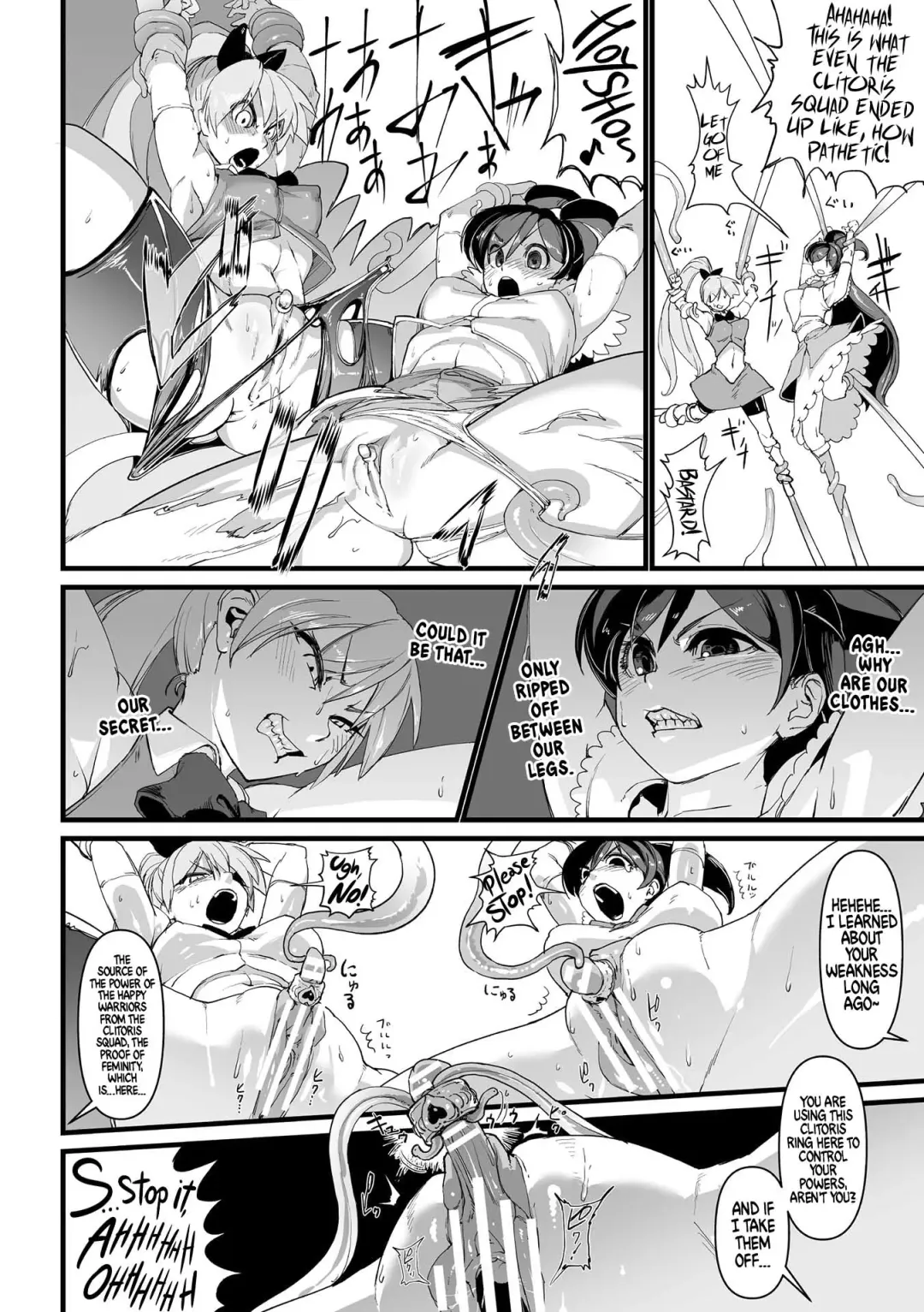 [Sasizume Soutarou] Mahou Shoujo Clitoria ~Ku, Clitoris ga Yowaku Nante Nain Dakara ne!~ Fhentai.net - Page 4