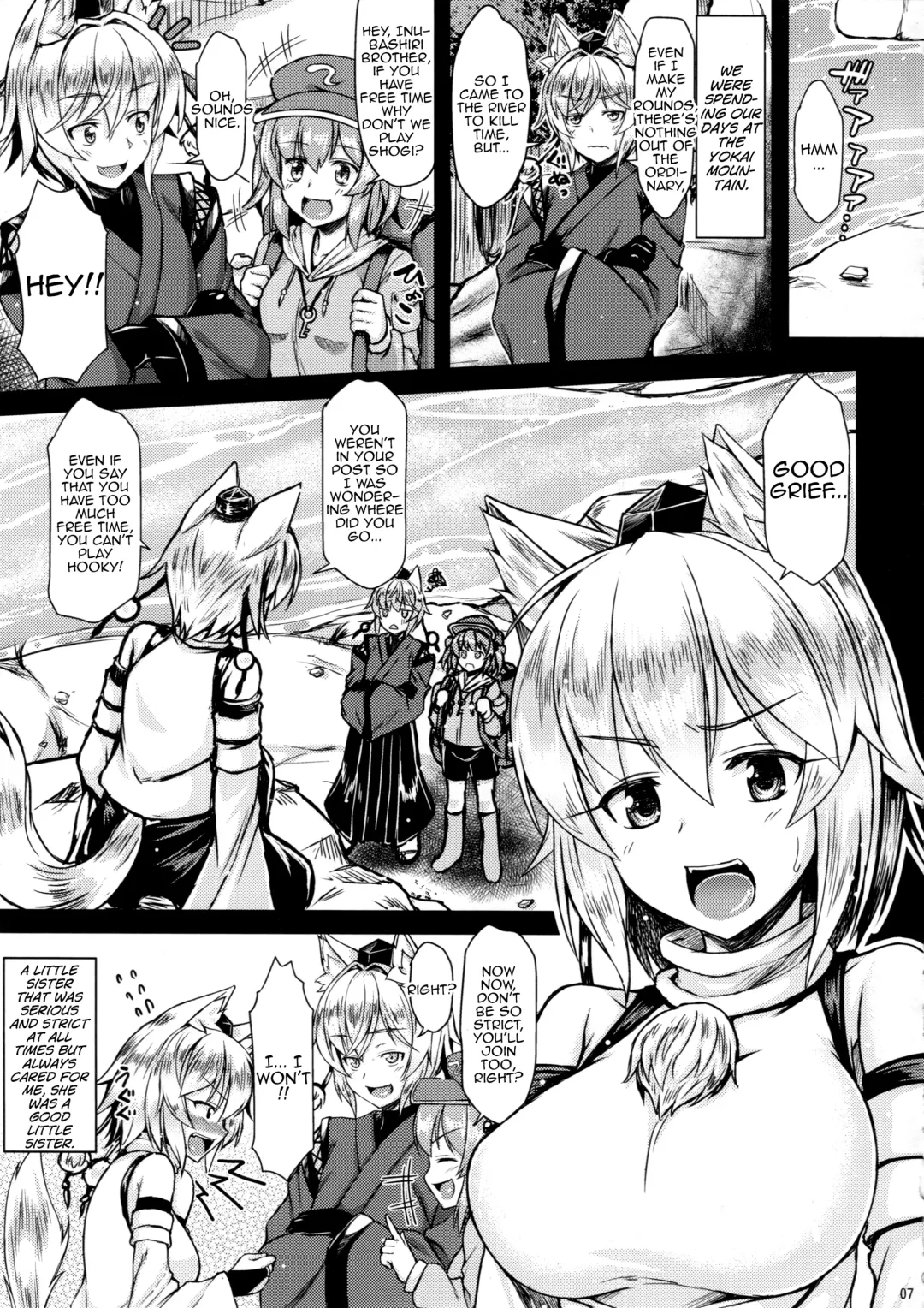 [Karoti - Saemon - Yuzuriha] Momiji Fhentai - Page 6