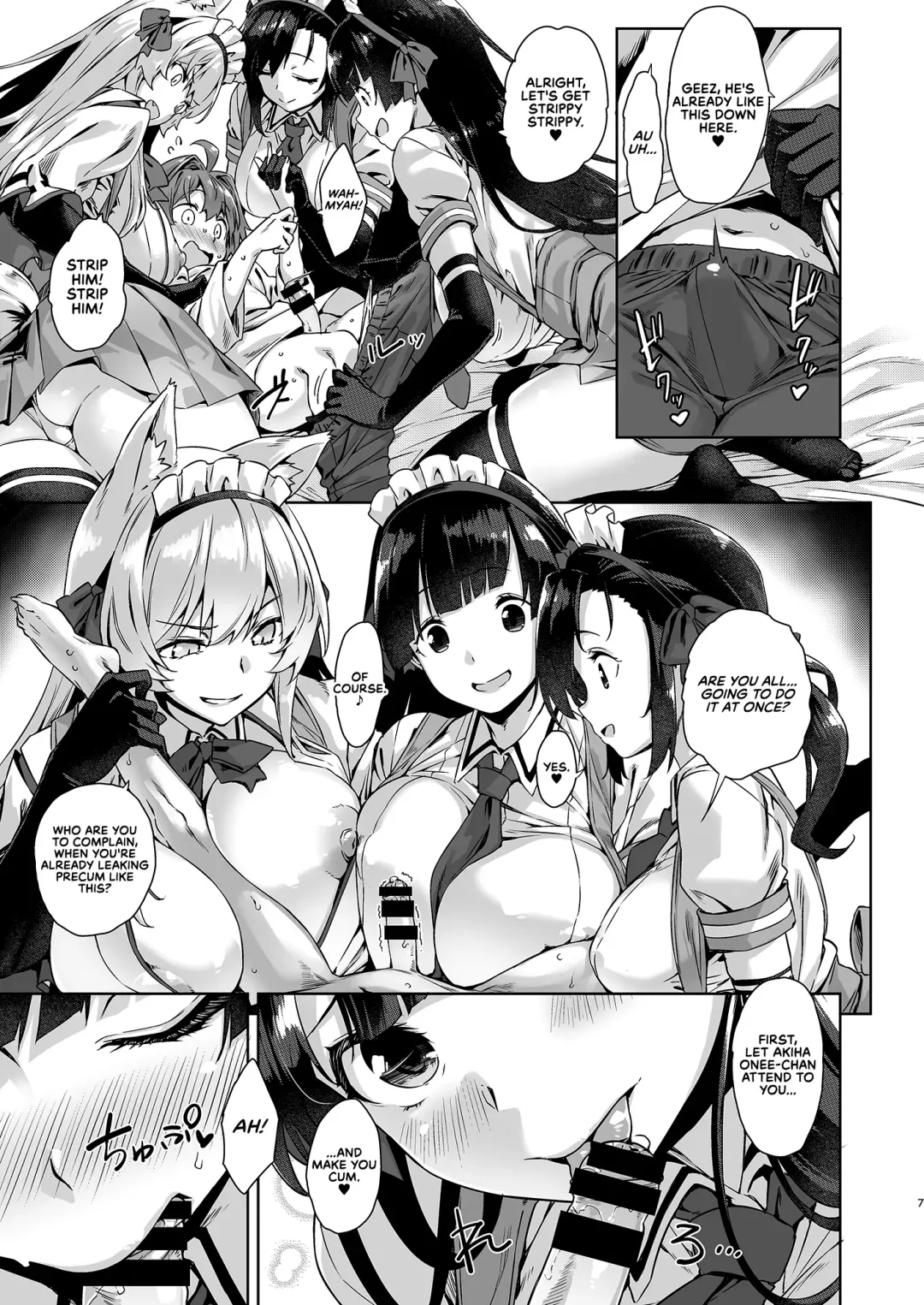 [Mikemono Yuu] Mayoiga no Onee-san Sono 7 | The Onee-san at Mayoiga Part 7 Fhentai - Page 8