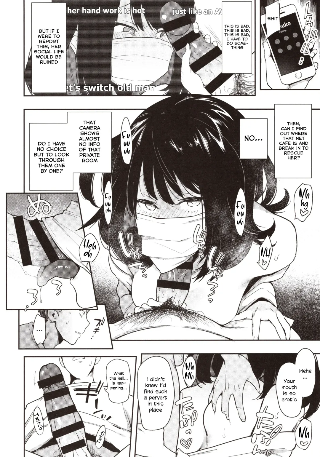 [Indo Curry] Chouko -Seirinri no Kowareta Osananajimi ga Mishiranu Otoko ni Dakareru Namahaishin o Mite Shasei Suru- | Chouko -I came as I watched a stranger fuck my sexually warped childhood friend while streaming- Fhentai - Page 19