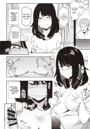 [Indo Curry] Chouko -Seirinri no Kowareta Osananajimi ga Mishiranu Otoko ni Dakareru Namahaishin o Mite Shasei Suru- | Chouko -I came as I watched a stranger fuck my sexually warped childhood friend while streaming- Fhentai - Page 15