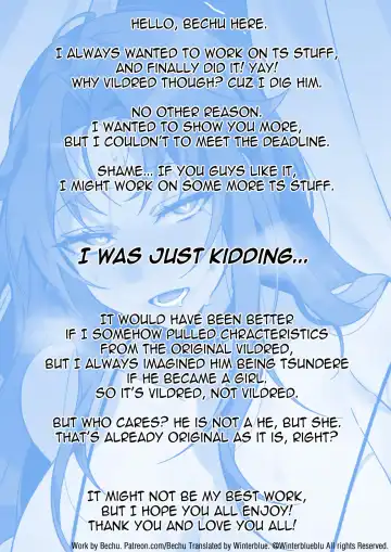 [Bechu] TS Vildred Manga (decensored) Fhentai - Page 17