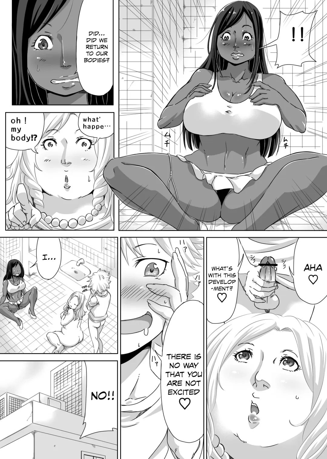 Older woman & kid body swap Fhentai - Page 8