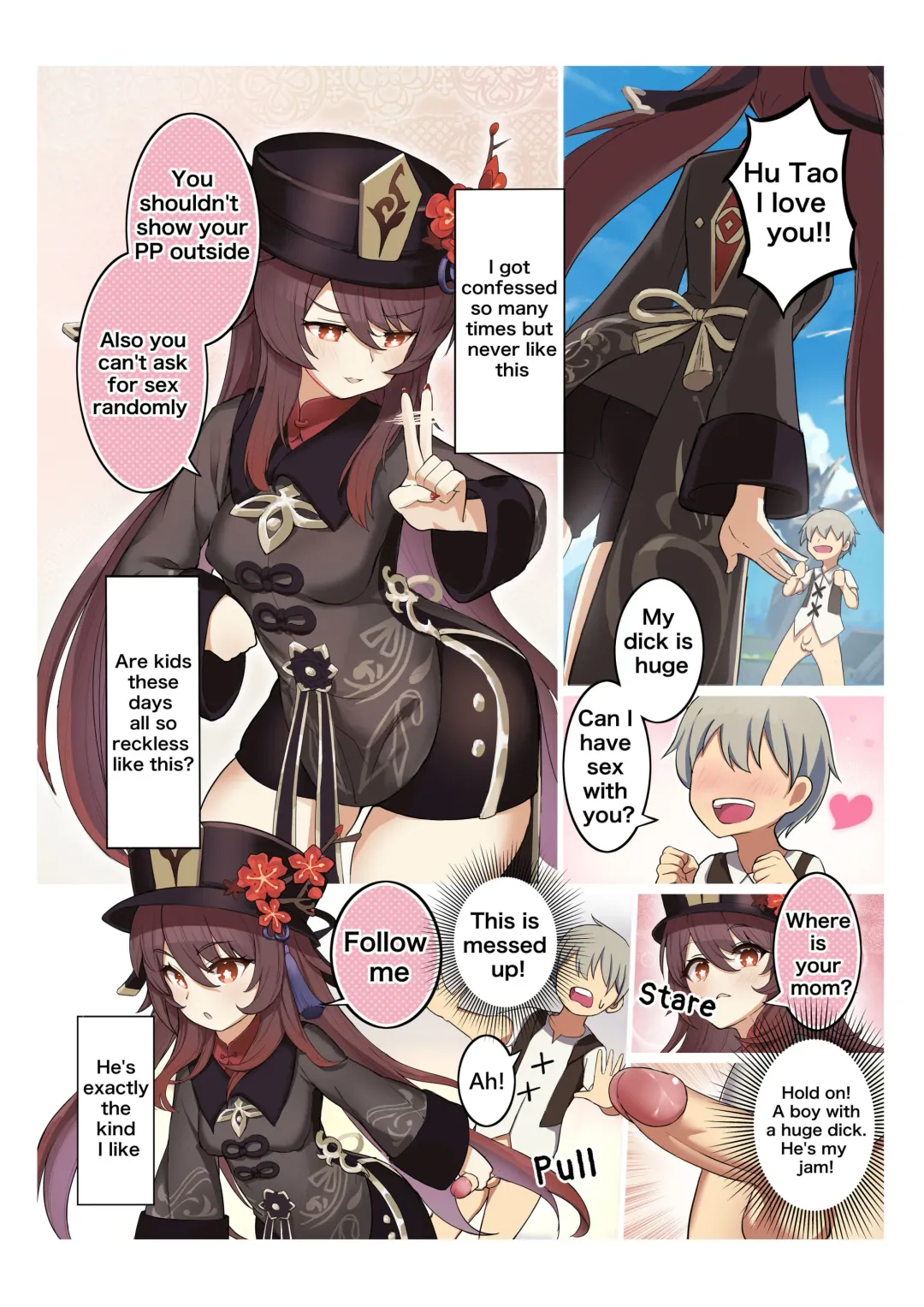 [Atelier30] Hu Tao Fhentai - Page 1