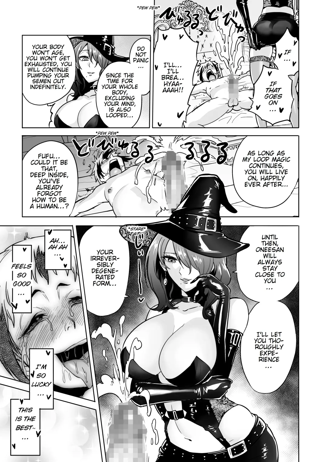 [Bose] Jikan no Majo 3 ~Eroi Onee-san ni Jikan Teishi Sarete Tokoton Iroiro Sarechau Ohanashi~ Fhentai - Page 38