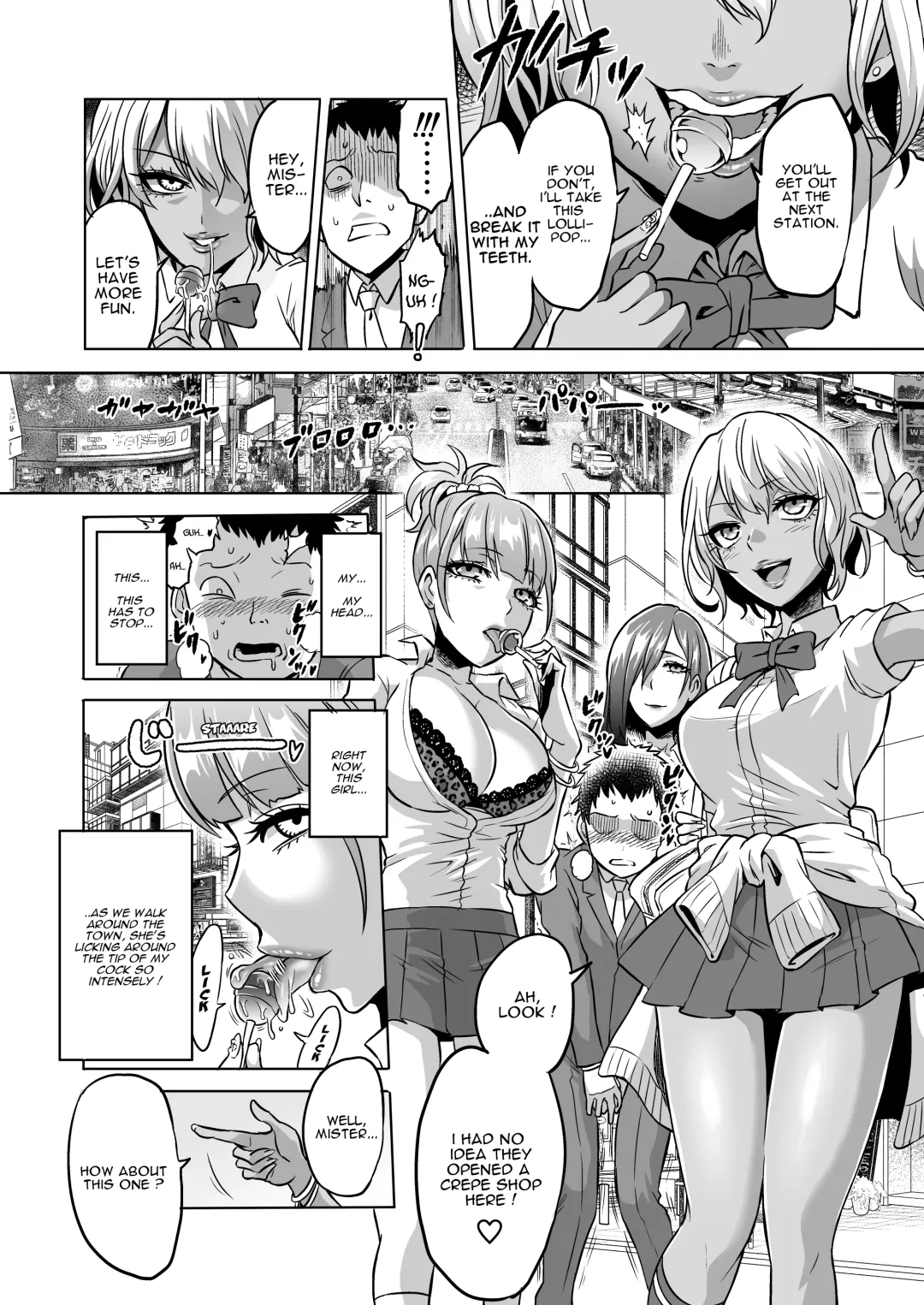 [Bose] Kankaku no parafiria ~ nikushokukei JK tachi ni chippo no kankaku o shihaisaretara ~ Fhentai - Page 12