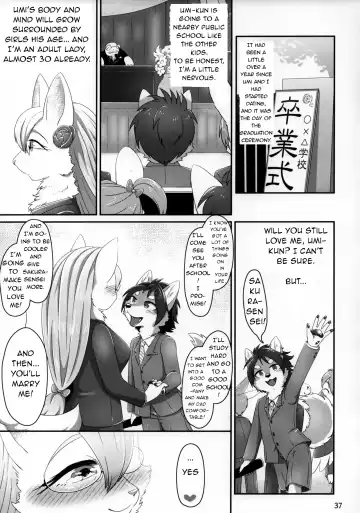 [Negoya] Chiisana Kare to no Sutekina Koi no Ohanashi | A wonderful love story with my little boyfriend Fhentai.net - Page 36