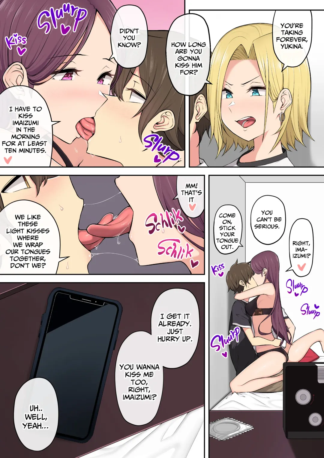 Imaizumin-chi wa Douyara Gal no Tamariba ni Natteru Rashii 3 | IMAIZUMI BRINGS ALL THE GYARUS TO HIS HOUSE 3 (decensored) Fhentai.net - Page 4