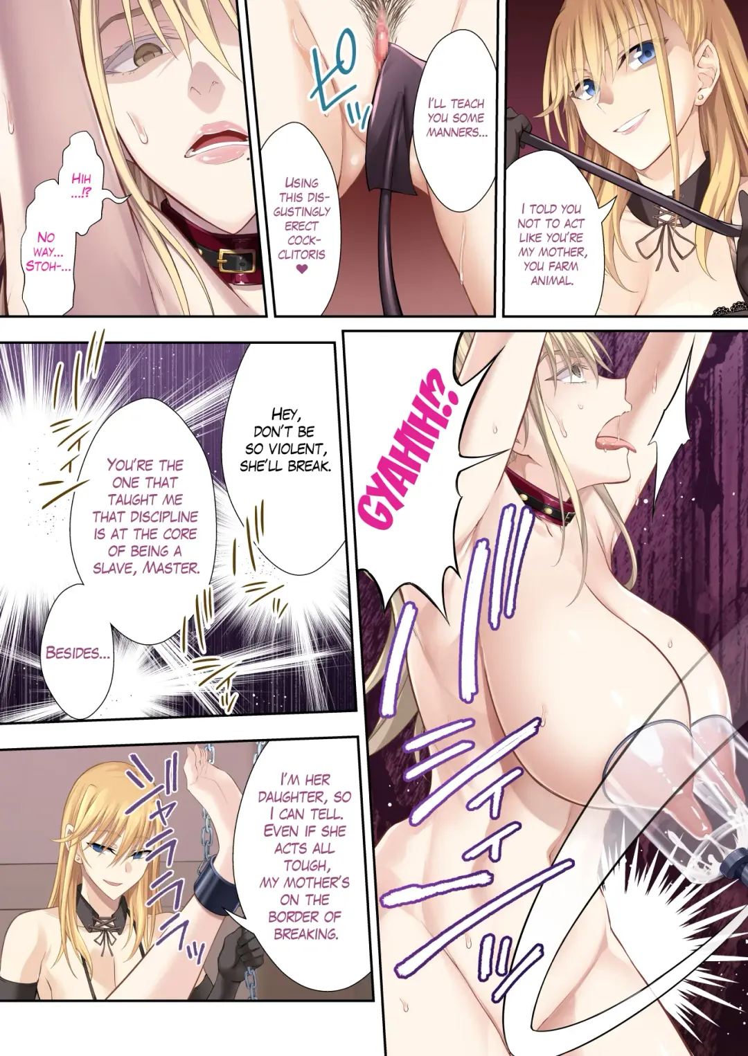 [Ijima Yuu] Kinpatsu Bakunyuu no Russia Hitoduma Gakuenchou Koudou Maria ga Ochirumade Fhentai - Page 22