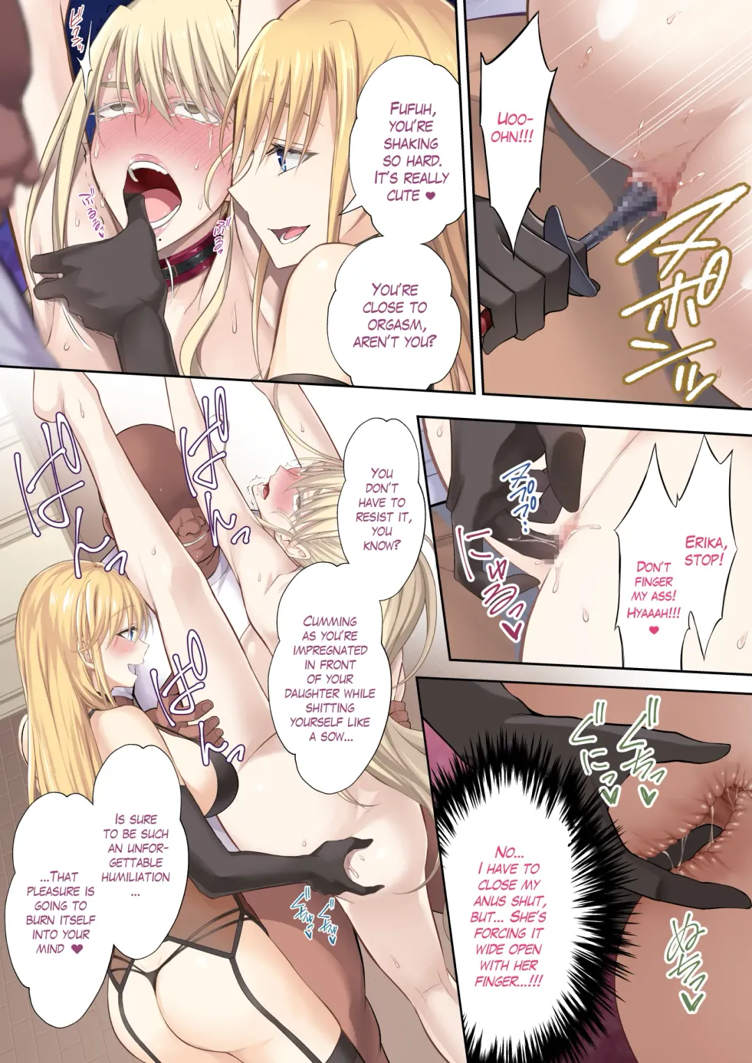 [Ijima Yuu] Kinpatsu Bakunyuu no Russia Hitoduma Gakuenchou Koudou Maria ga Ochirumade Fhentai - Page 29