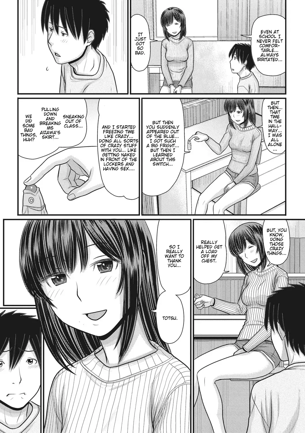 [Tanaka-ex] TOKI to MEKI -Tomatta Sekai de Majiwaru Toiki- | Toki & Meki -Sexual Breaths in a Time-Frozen World- Ch. 1-7 Fhentai - Page 116