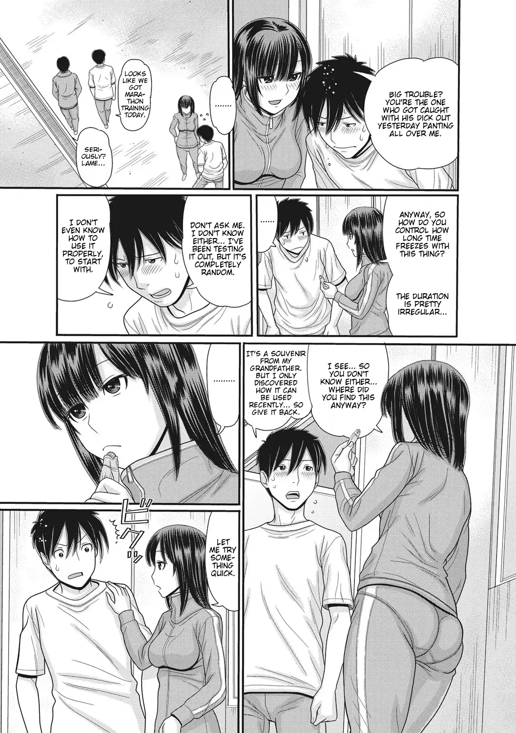 [Tanaka-ex] TOKI to MEKI -Tomatta Sekai de Majiwaru Toiki- | Toki & Meki -Sexual Breaths in a Time-Frozen World- Ch. 1-7 Fhentai - Page 34