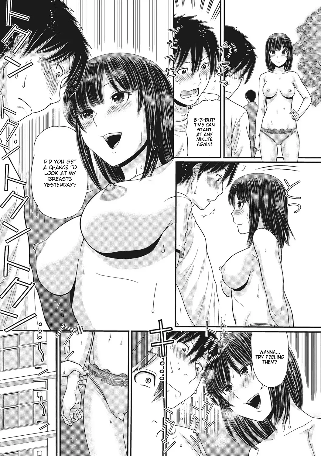 [Tanaka-ex] TOKI to MEKI -Tomatta Sekai de Majiwaru Toiki- | Toki & Meki -Sexual Breaths in a Time-Frozen World- Ch. 1-7 Fhentai - Page 38