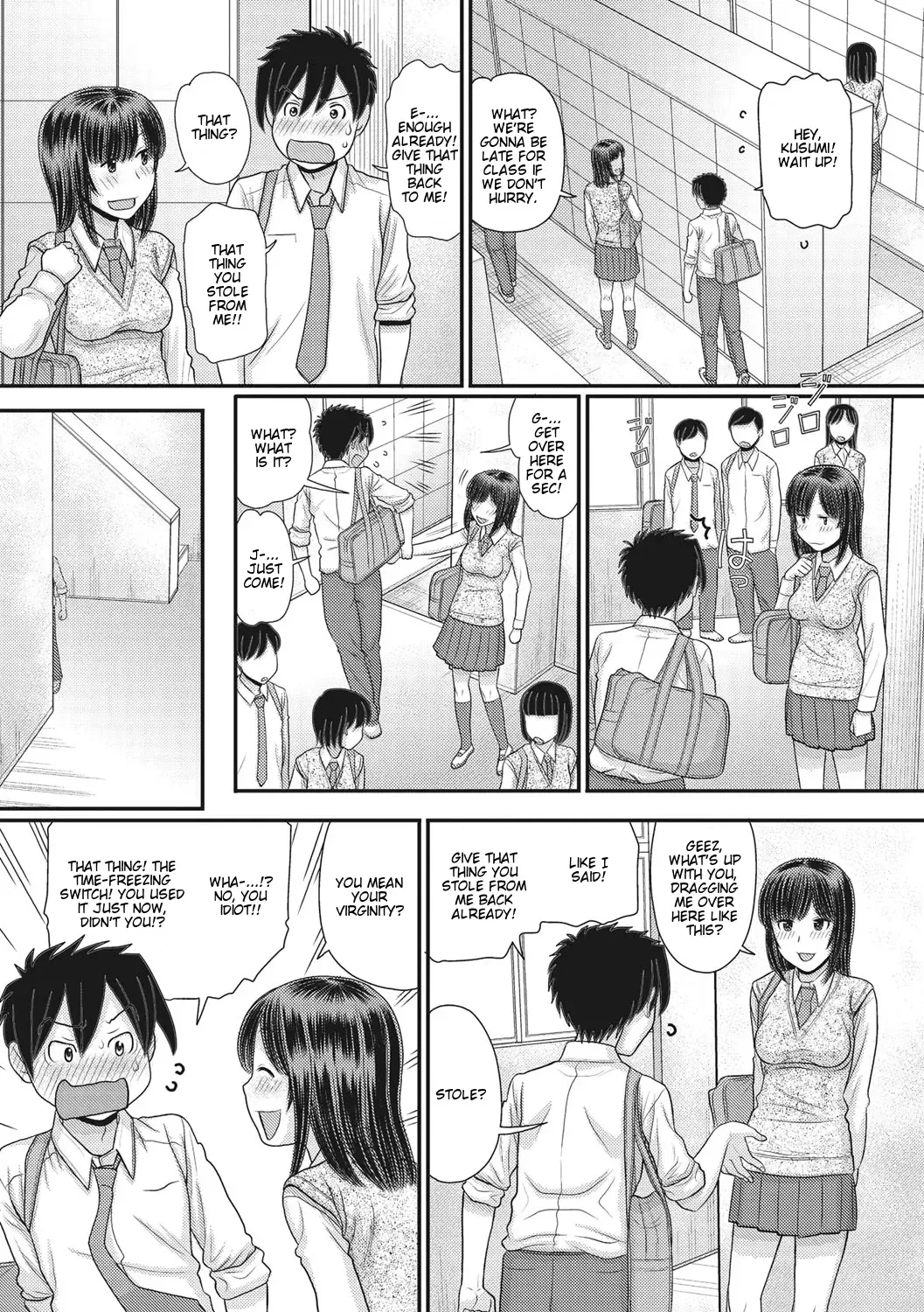 [Tanaka-ex] TOKI to MEKI -Tomatta Sekai de Majiwaru Toiki- | Toki & Meki -Sexual Breaths in a Time-Frozen World- Ch. 1-7 Fhentai - Page 77