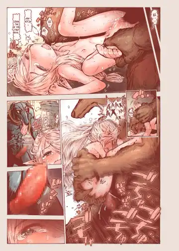 [Kyaradain] Chiisana Elf to Yaban na Juujin | Маленький эльф и варварский зверочеловек Fhentai.net - Page 33