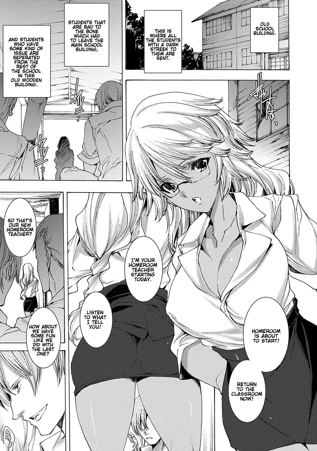 [Yuiga Naoha] Gyakushuu Seisai Kuro Gal Kyoushi Ch. 0-4 Fhentai.net - Page 12