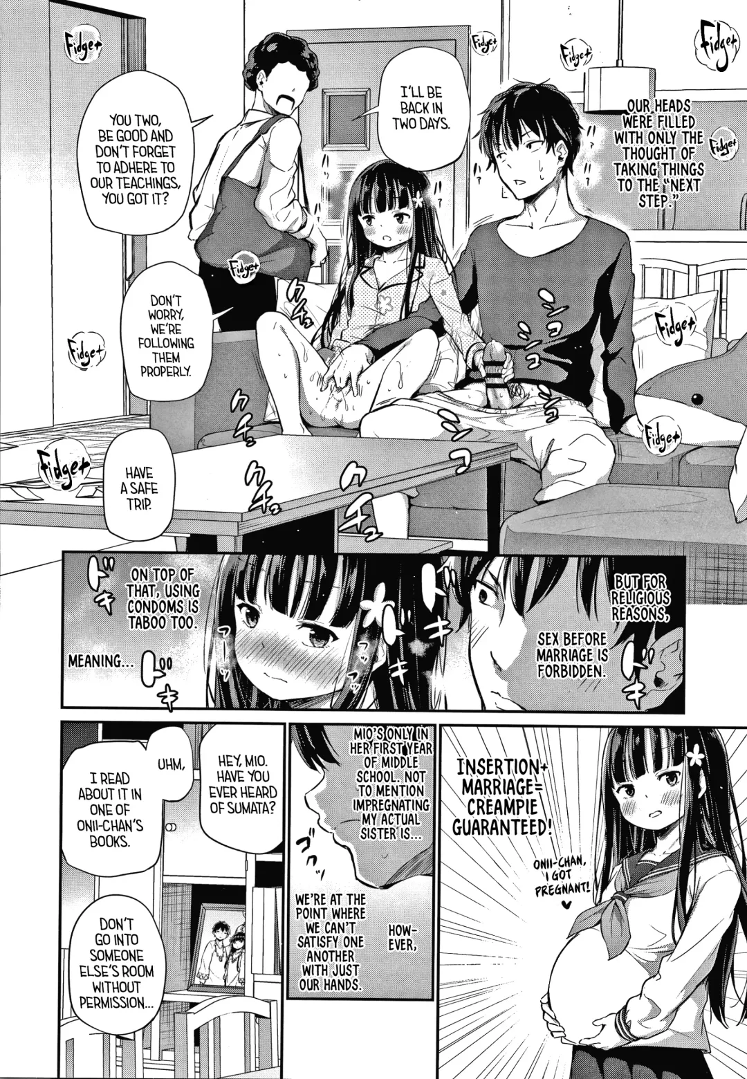 [Airandou] Shuukyoujou no Riyuu de Onanii Dekinai Kyoudai | Siblings Who Can't Masturbate For Religious Reasons Fhentai - Page 16