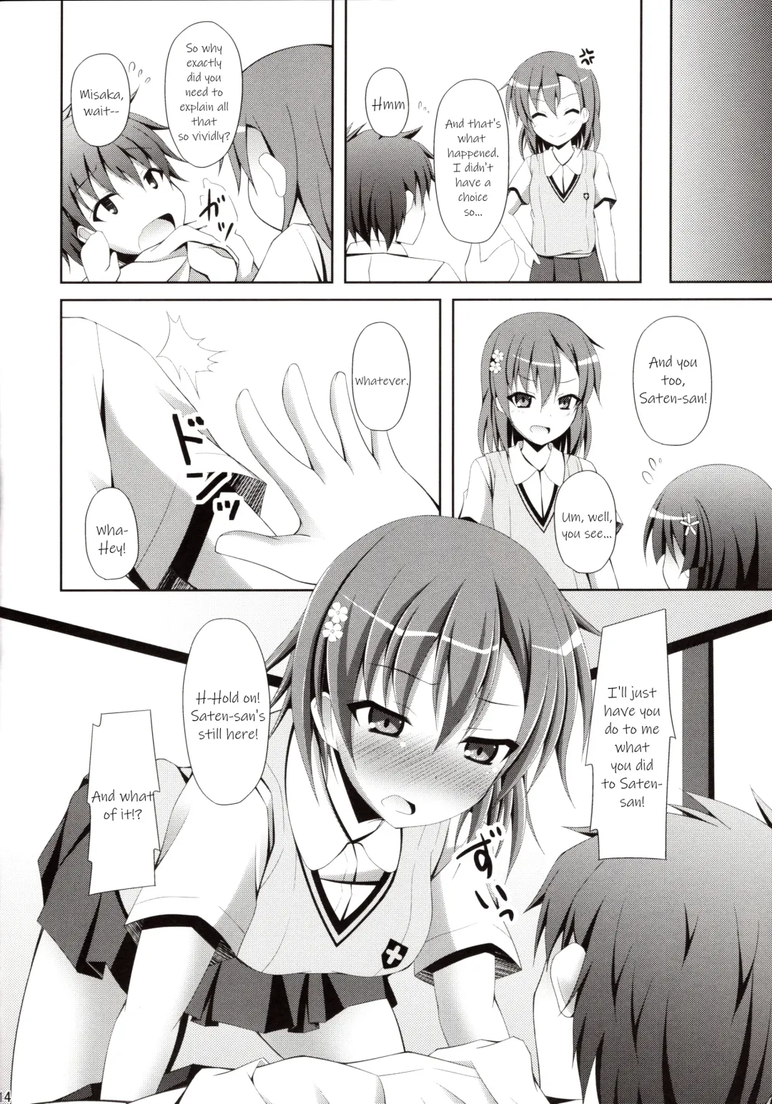 [Narumi Yuu] Kamijou-san, Kyou mo Flag o Tateru Fhentai - Page 13