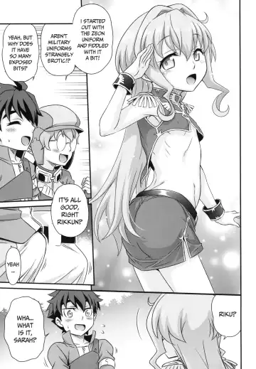 [Kyouichirou] Sara-chan de Mass-Diver!! | Mast-diving with Sarah-chan!! Fhentai.net - Page 13