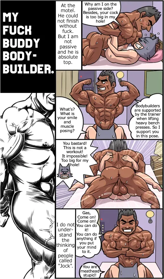 [Gas Heckman] My Fuck Buddy Bodybuilder Fhentai.net - Page 3