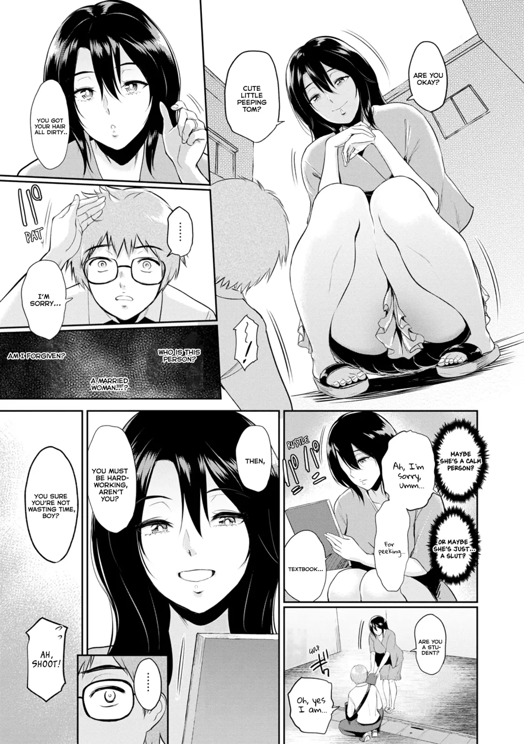 [Bifidus] Miwa-san no Nakaniwa de | In Ms. Miwa's Courtyard Fhentai - Page 4