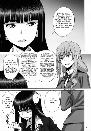 [Minazuki Juuzou - Usso] Shimada-ryuu VS Nishizumi-ryuu Bijukujo Lesbian Kyokugen Kougyaku Gurui | Shimada Style VS Nishizumi Style MILF Lesbian Extreme Anal Fetish Fhentai.net - Page 2