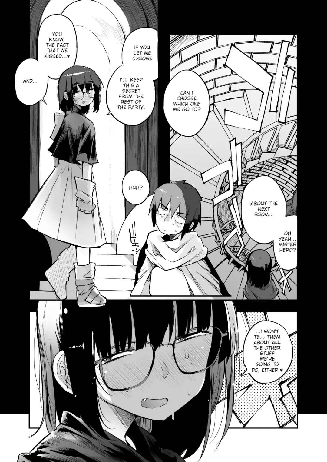 [F4u] Sakusei Dungeon Kouryaku ni Mukanai Jimiko no S-kyuu Dosukebe Status | Escaping a semen squeezing dungeon with a modest girl who I really didn't expect to have S-rank slut stats Fhentai - Page 12