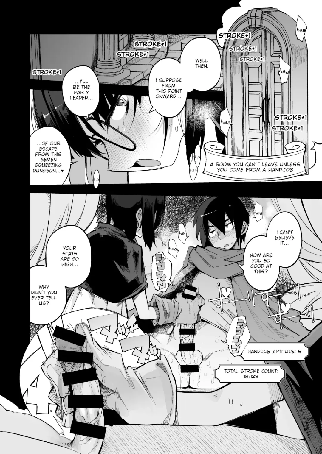 [F4u] Sakusei Dungeon Kouryaku ni Mukanai Jimiko no S-kyuu Dosukebe Status | Escaping a semen squeezing dungeon with a modest girl who I really didn't expect to have S-rank slut stats Fhentai - Page 13