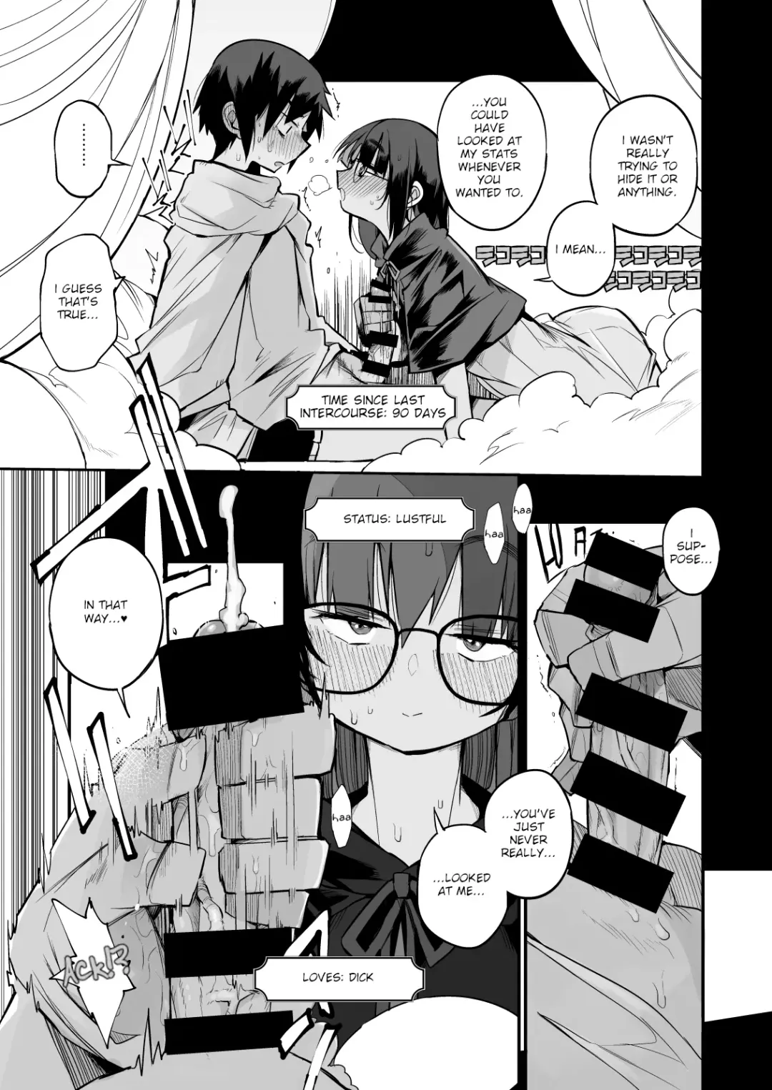 [F4u] Sakusei Dungeon Kouryaku ni Mukanai Jimiko no S-kyuu Dosukebe Status | Escaping a semen squeezing dungeon with a modest girl who I really didn't expect to have S-rank slut stats Fhentai - Page 14