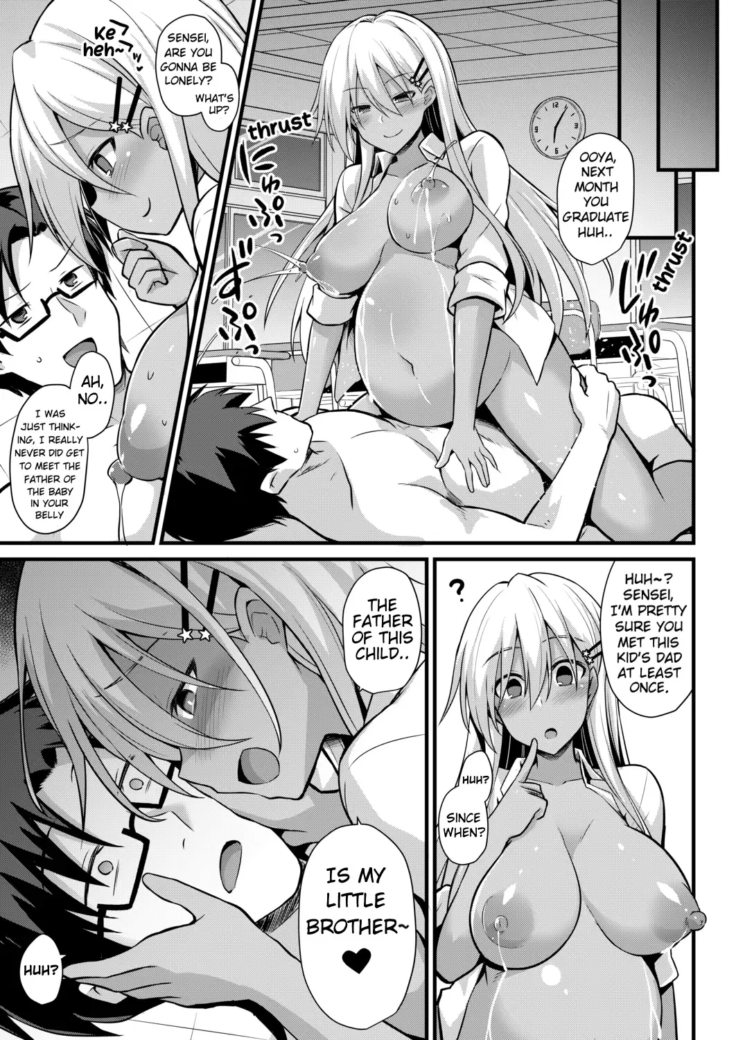 [Kokutou Nikke] Ooya-chan no Botebara Kyouiku Jisshuu‼ | Ooya-chan's Preggo Belly Teacher Training‼ Fhentai - Page 45
