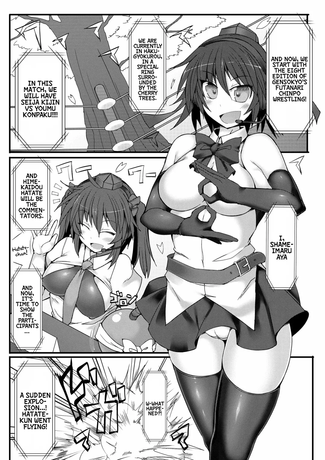 [Hisui] Gensoukyou Futanari Chinpo 8 Youmu vs Seija Fhentai - Page 5