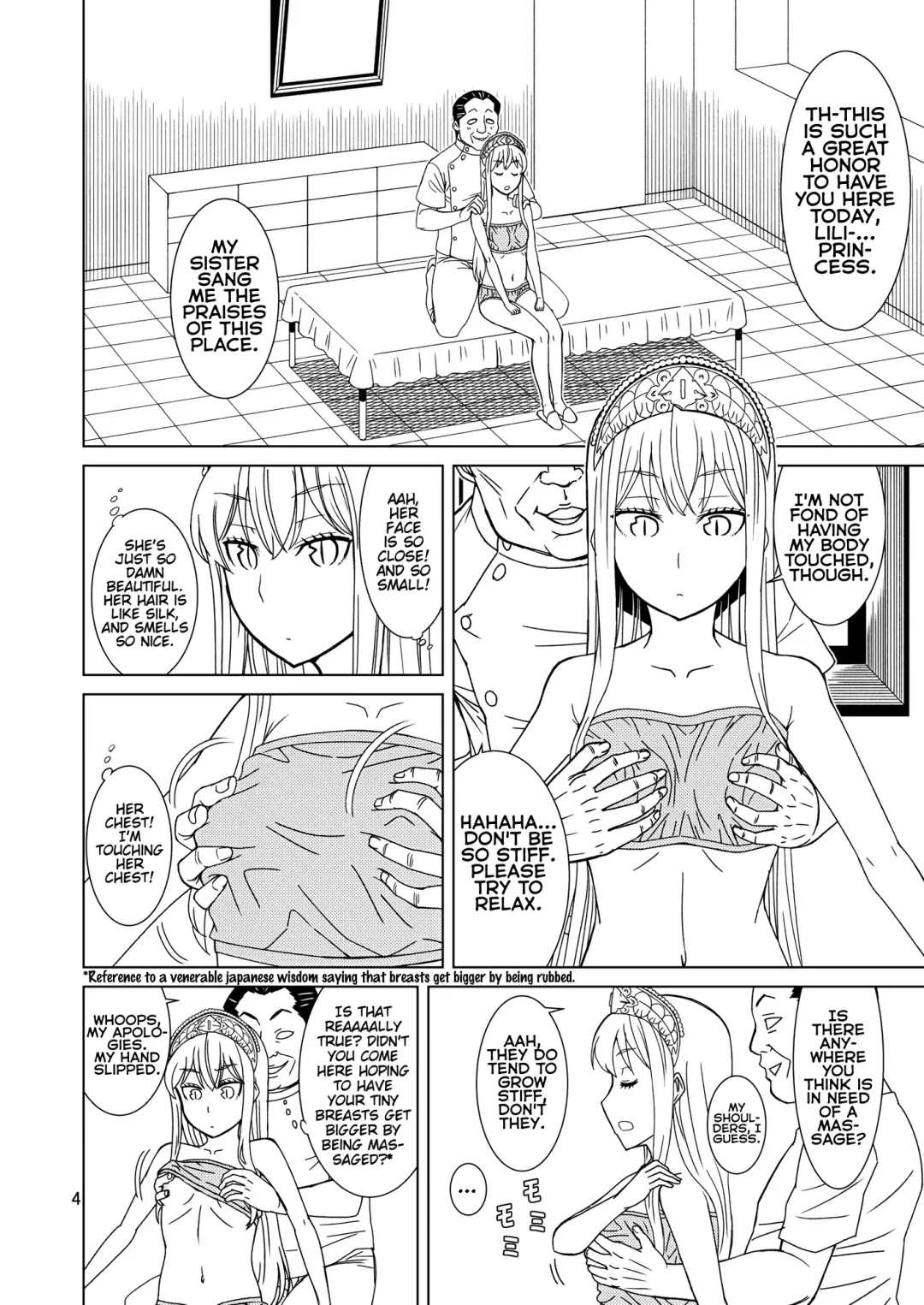 [Hinoki] Anma Oujo - Princess Massage Fhentai - Page 4