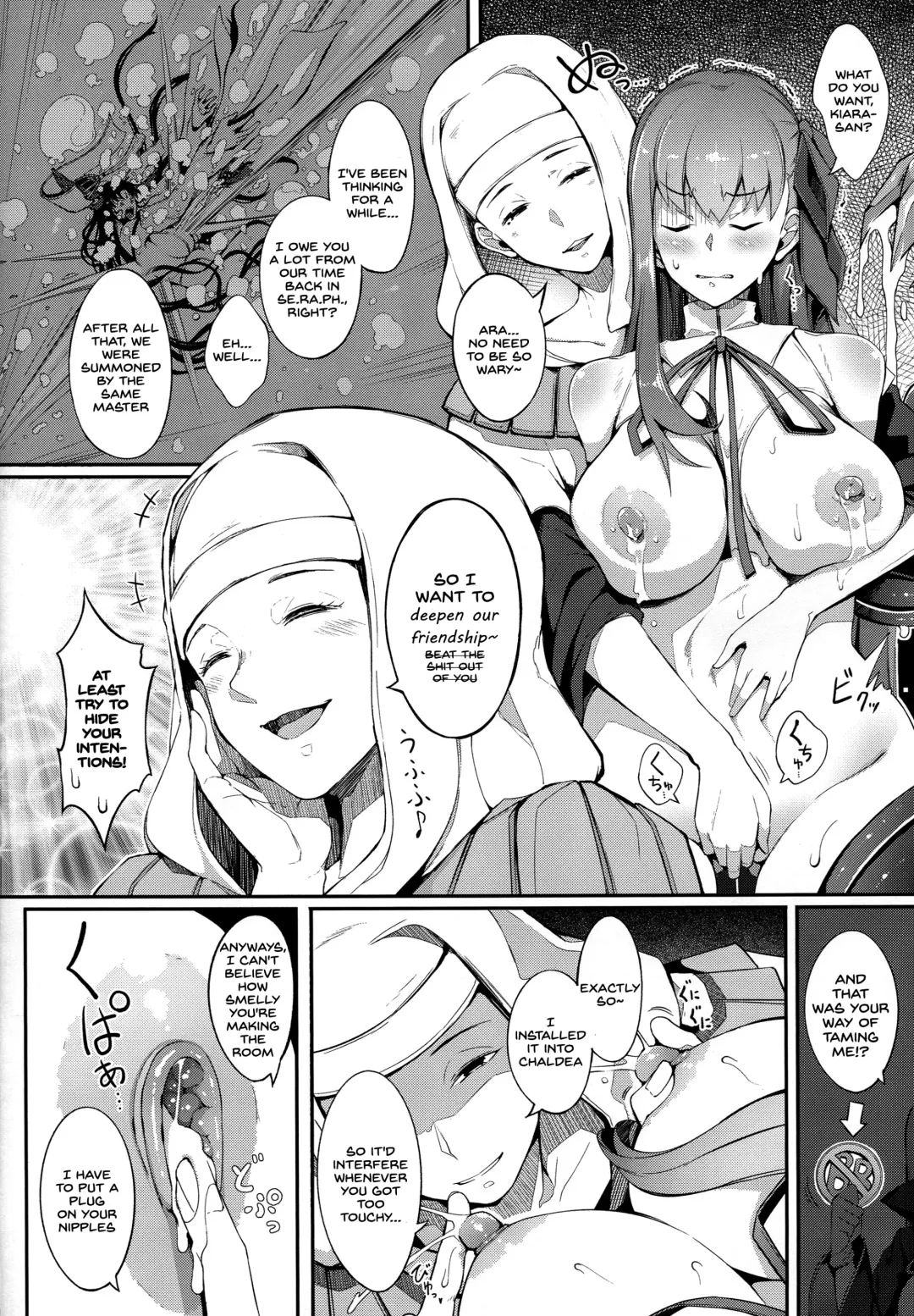 [Chouzetsu Bishoujo Mine] BB-chan no Bonyuu Acme ga Tomaranai!! Fhentai - Page 11