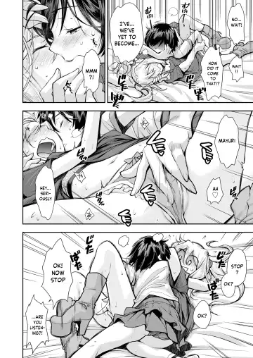 [Ryoumoto Hatsumi] Futari no Panchira Wrestling | Their Panchira Wrestling Fhentai - Page 14