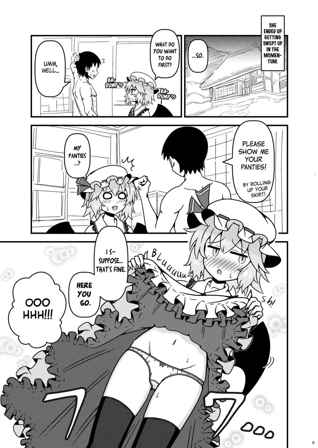 Remilia ojousama to H na koto ga shitai desu! | I want to do naughty things with Mistress Remilia! Fhentai - Page 4