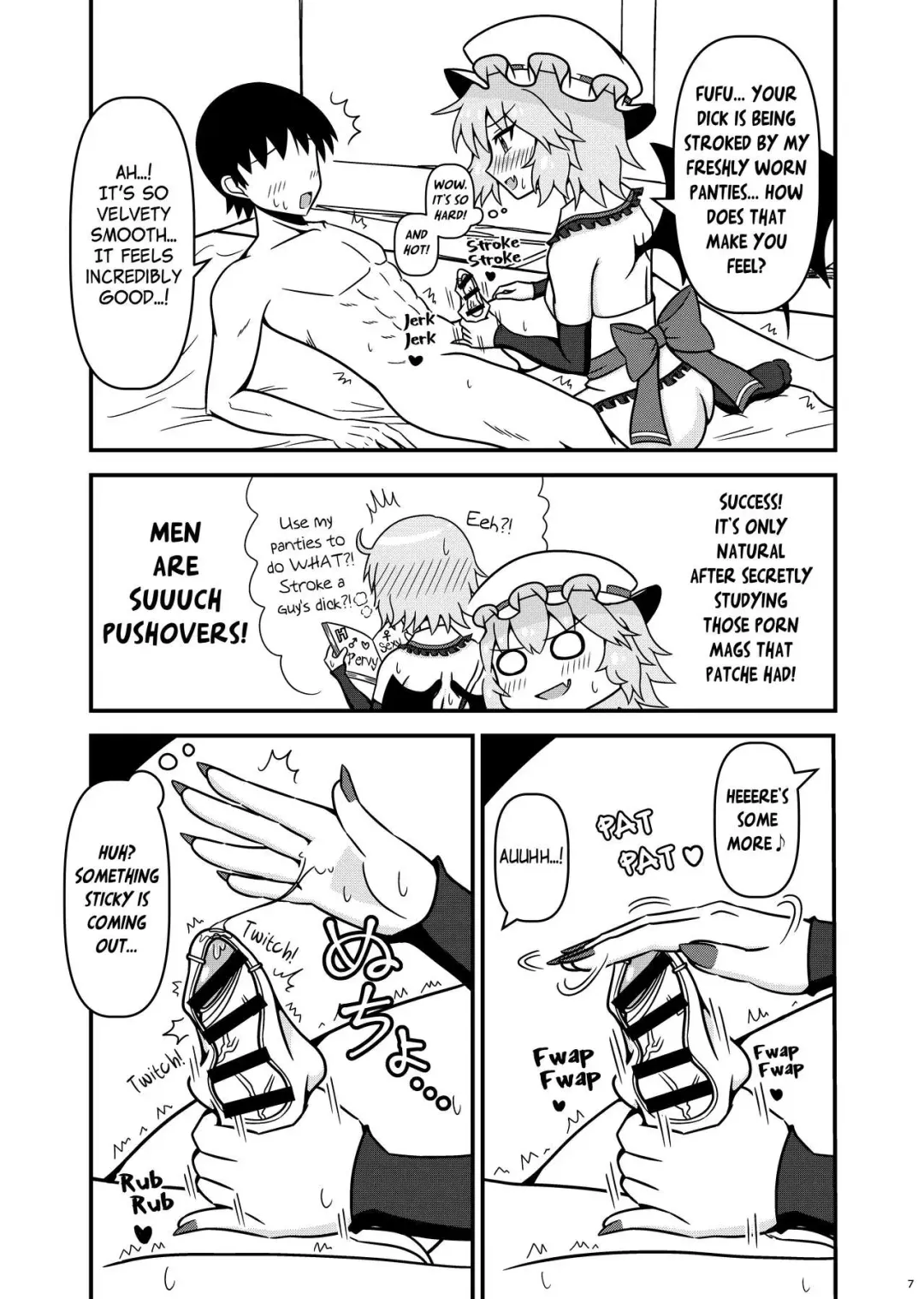 Remilia ojousama to H na koto ga shitai desu! | I want to do naughty things with Mistress Remilia! Fhentai - Page 6