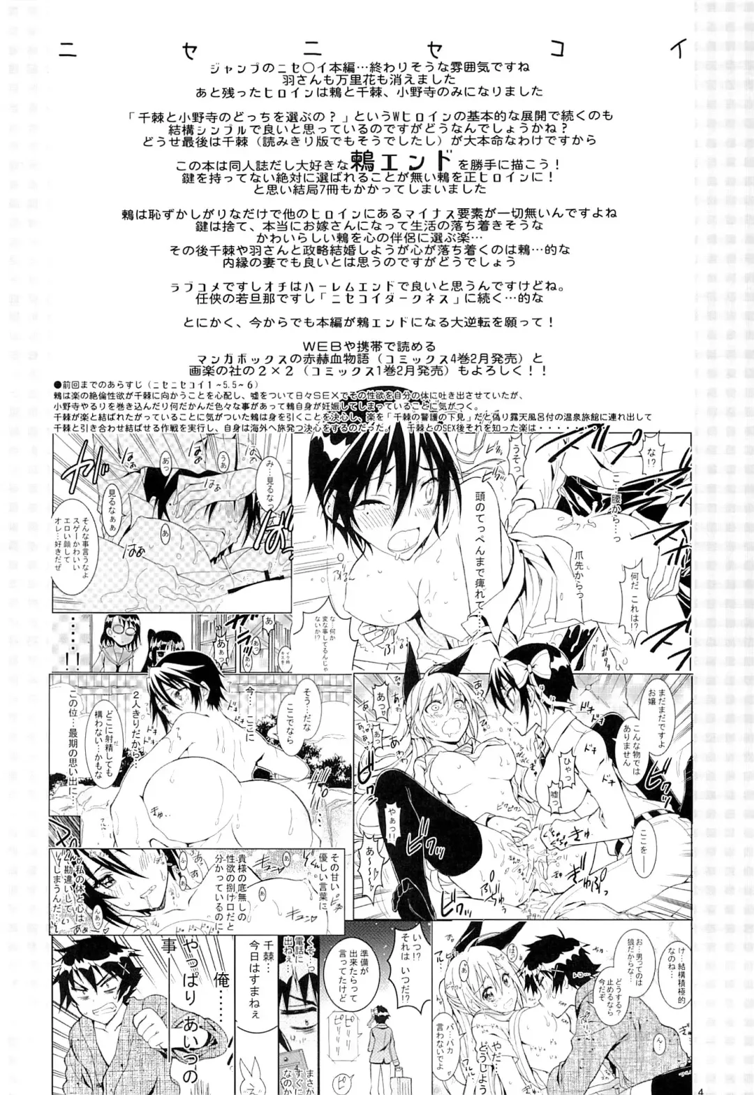 [Kaishaku] Nisenisekoi 7 Fhentai - Page 3