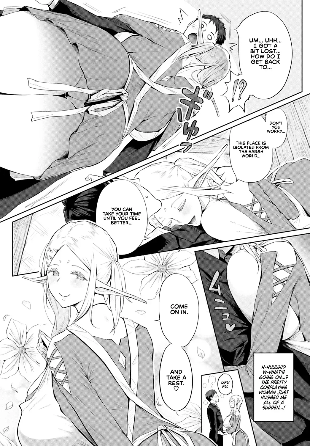 [Someoka Yusura] Erufu no Babubabu Rifure | The Elven Cuddly Reflexology Fhentai.net - Page 4