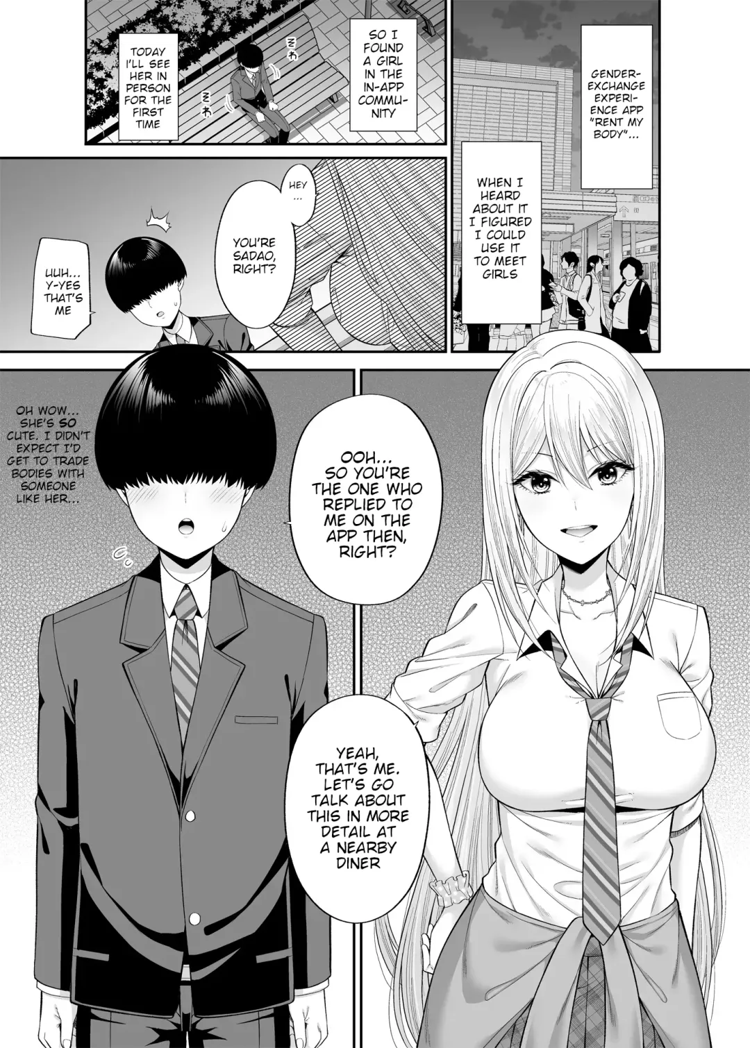 [Fujiya] Rent My Body 3, Gyaru Edition Fhentai.net - Page 4