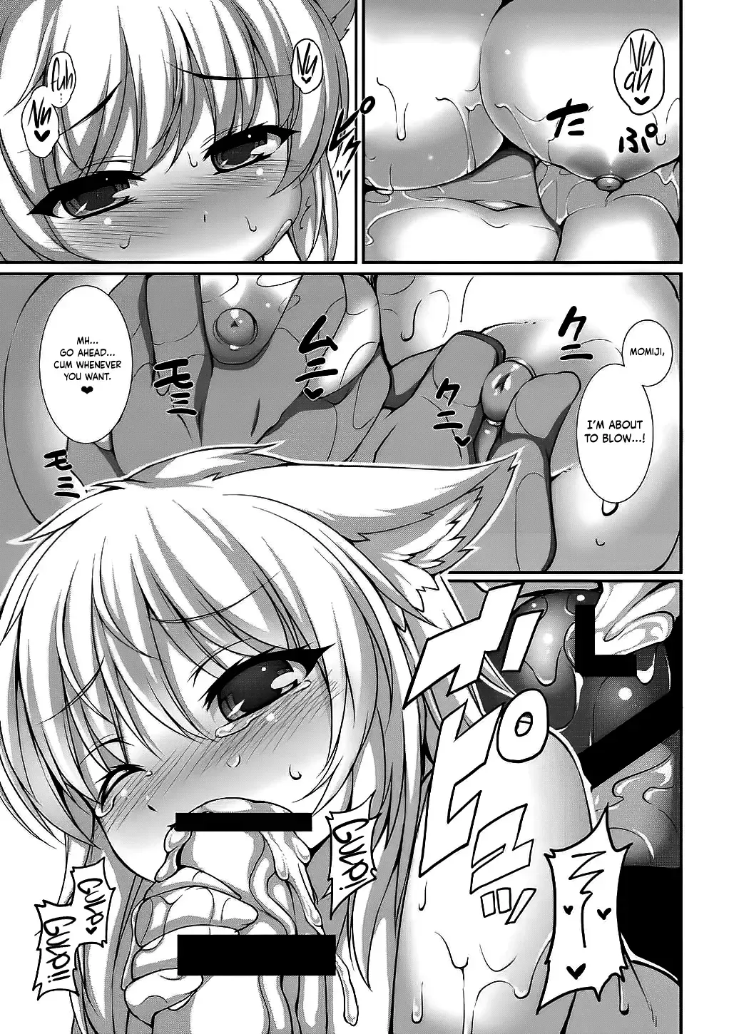 [Takayuki Hiyori] Inubashiri Ryousan Keikaku Kanwa Kyuukei | Inubashiri's Plan to Make Lots of Babies Peaceful Getaway Fhentai.net - Page 10