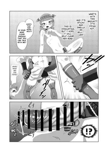 [Apacchi] Shota Kyuuketsuki to Ikenie no Futanari Ookamihime | Vampire Shota and Sacrificial Futanari She-Werewolf Fhentai.net - Page 23