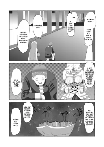 [Apacchi] Shota Kyuuketsuki to Ikenie no Futanari Ookamihime | Vampire Shota and Sacrificial Futanari She-Werewolf Fhentai.net - Page 5