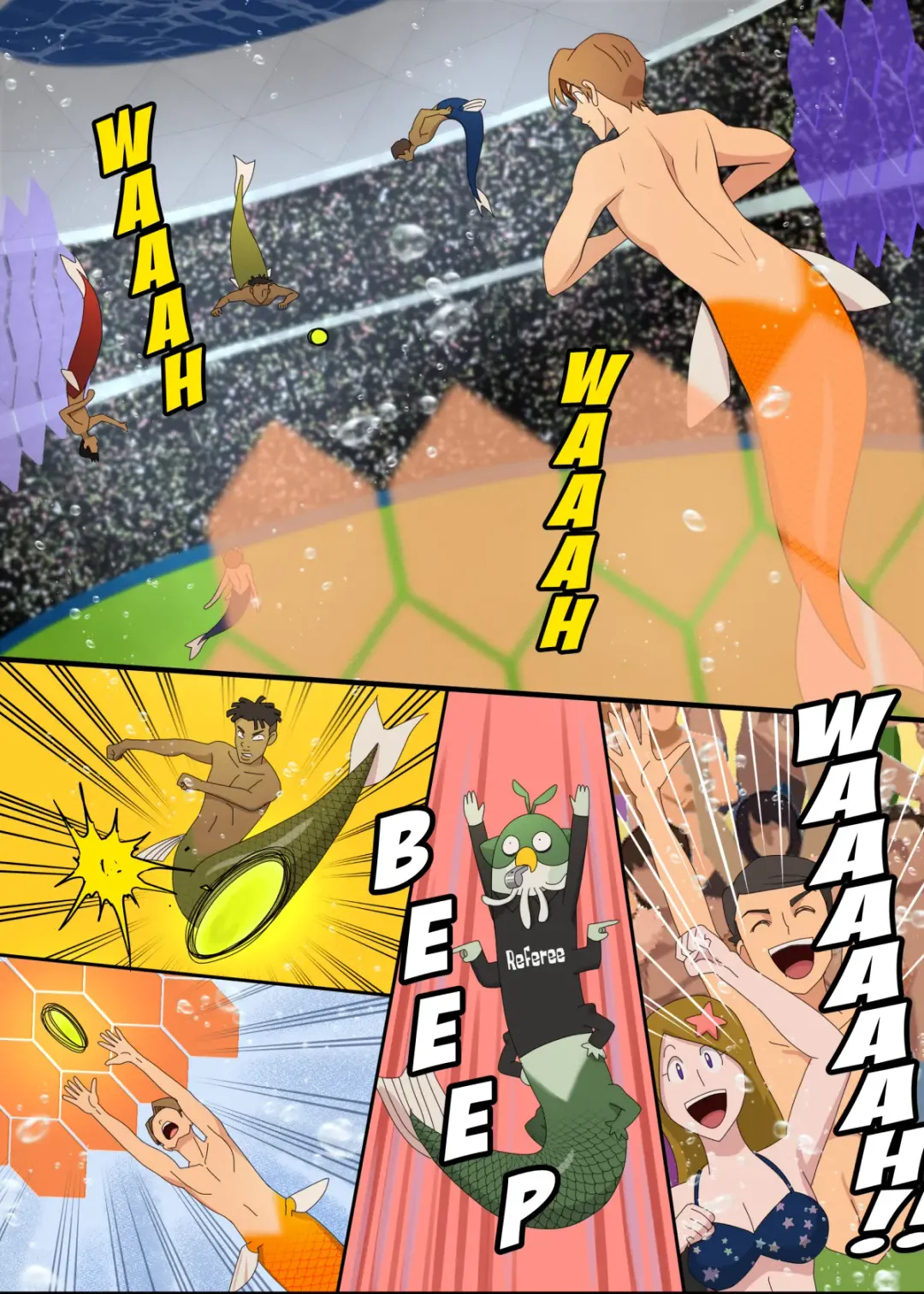 [Halleseed] As Wet As a Merman Fhentai - Page 29