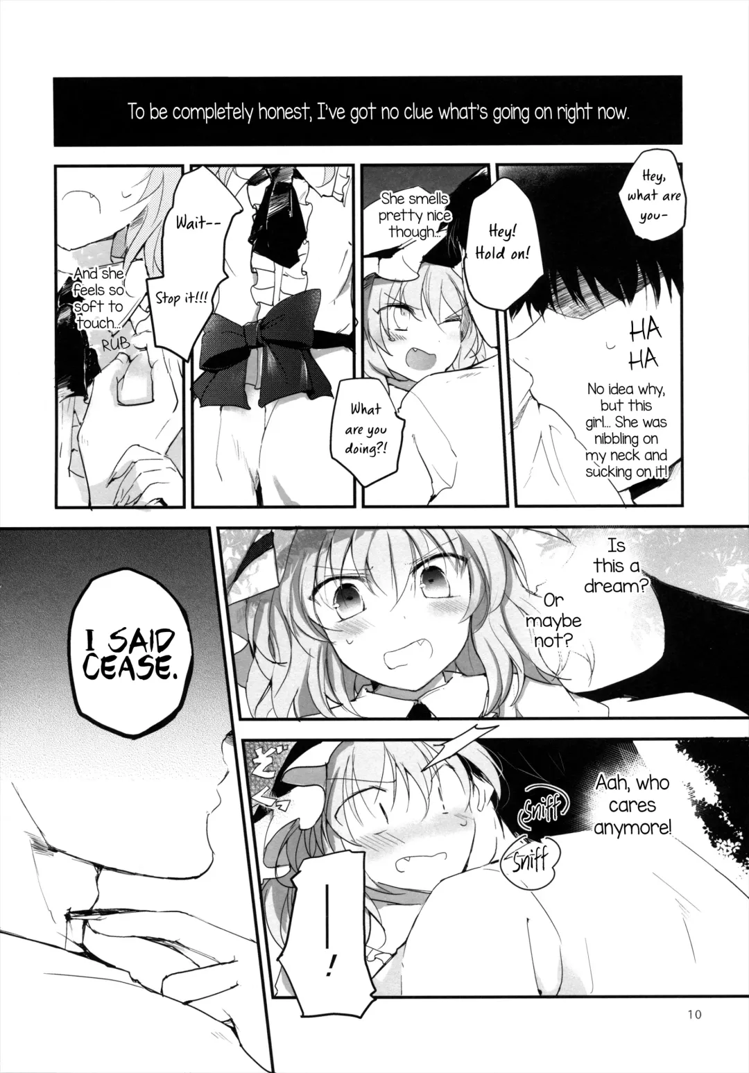 [Nadzuka] Koumakyou Shojo Kyuuketsuki Gensoutan | The Embodiment of Scarlet Devil ~A Virgin Vampire's Fantasy Fhentai.net - Page 10