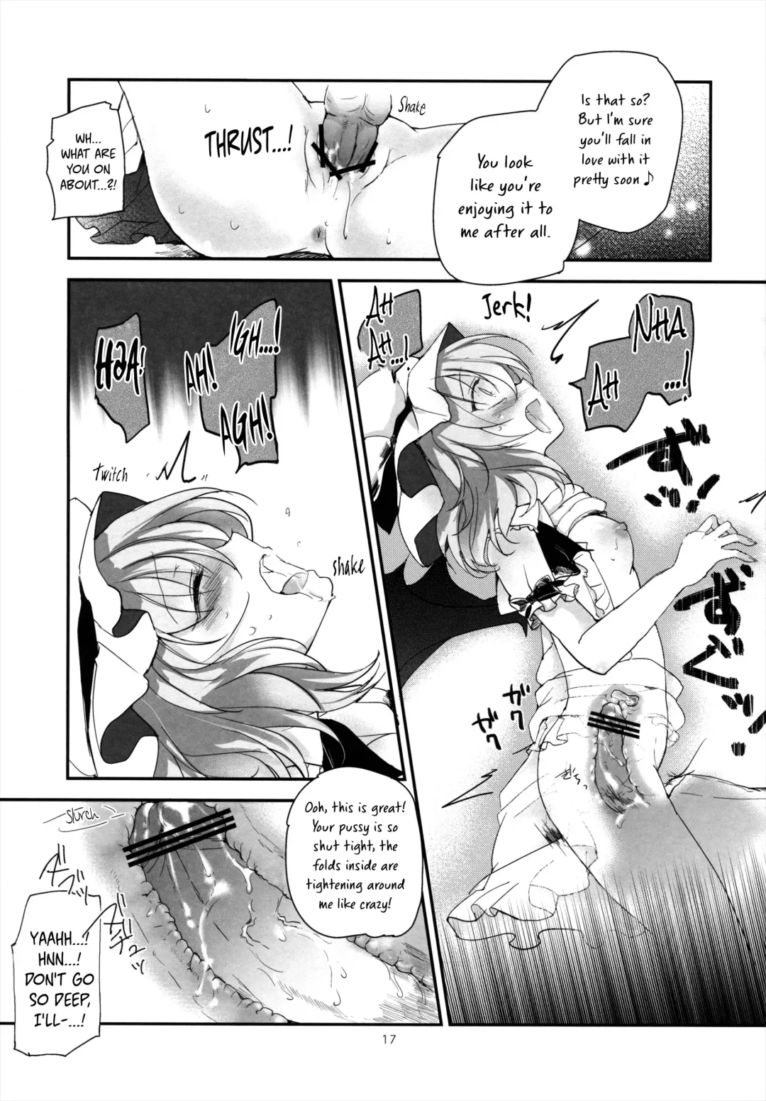 [Nadzuka] Koumakyou Shojo Kyuuketsuki Gensoutan | The Embodiment of Scarlet Devil ~A Virgin Vampire's Fantasy Fhentai.net - Page 17