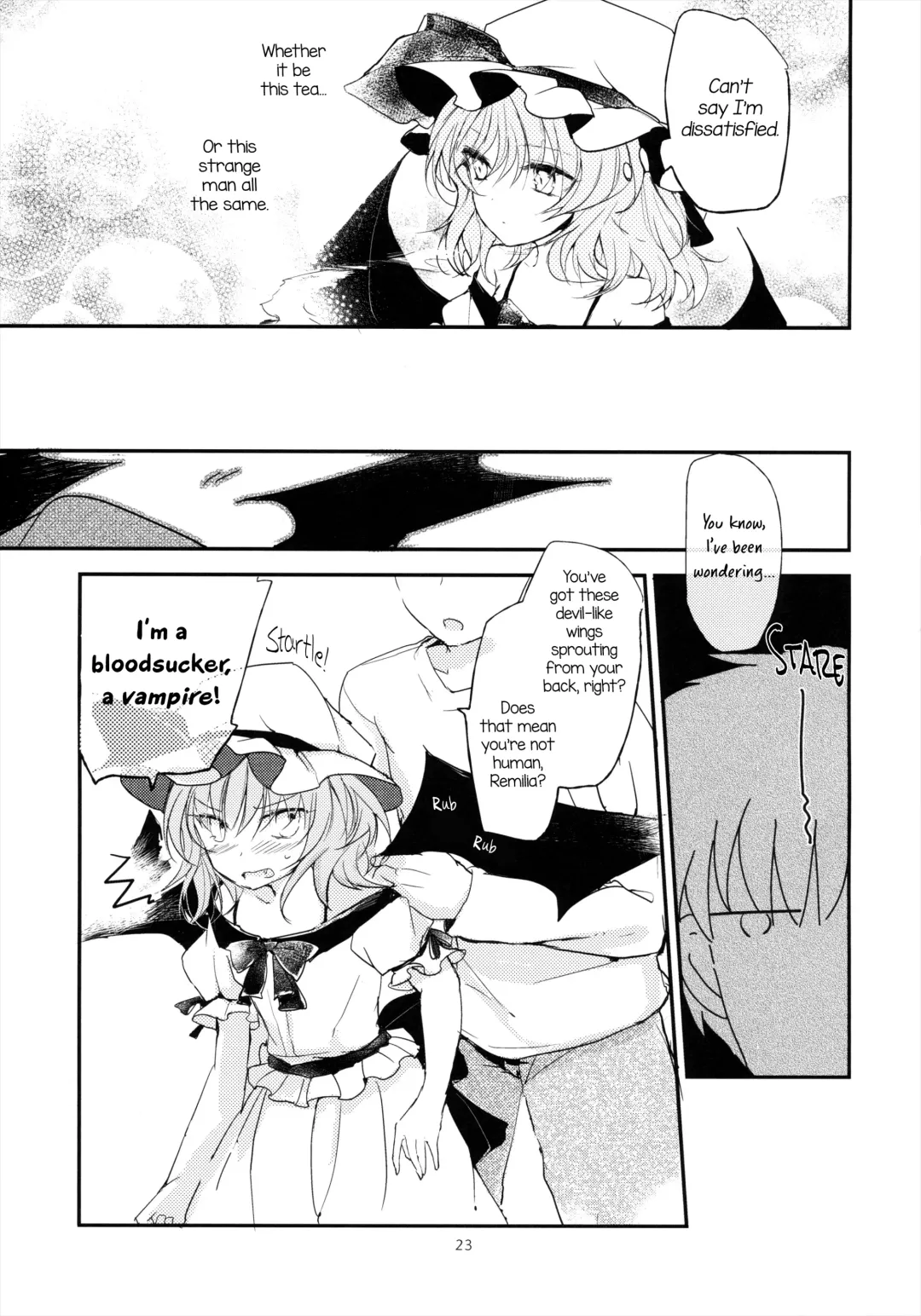 [Nadzuka] Koumakyou Shojo Kyuuketsuki Gensoutan | The Embodiment of Scarlet Devil ~A Virgin Vampire's Fantasy Fhentai.net - Page 23