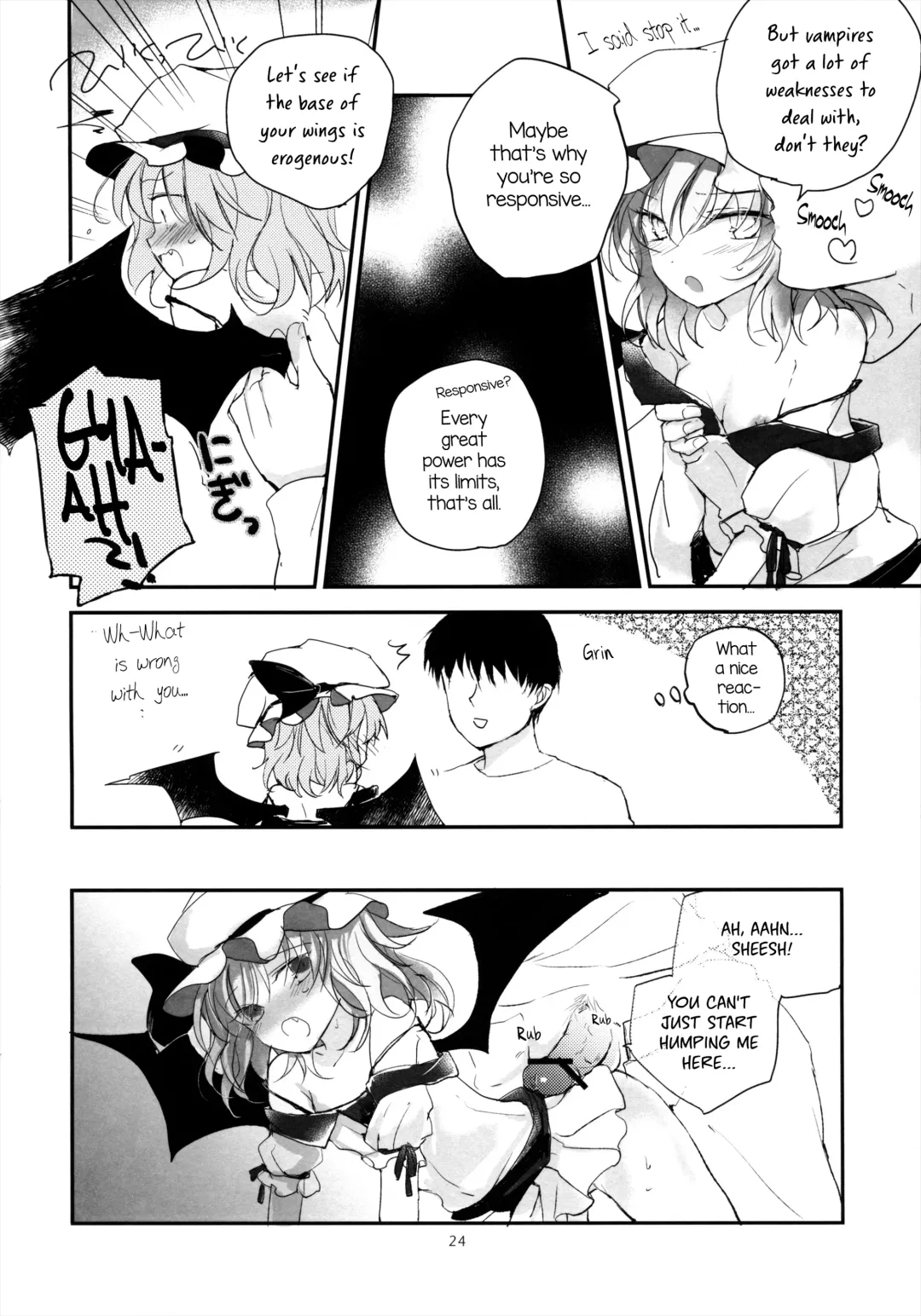 [Nadzuka] Koumakyou Shojo Kyuuketsuki Gensoutan | The Embodiment of Scarlet Devil ~A Virgin Vampire's Fantasy Fhentai.net - Page 24