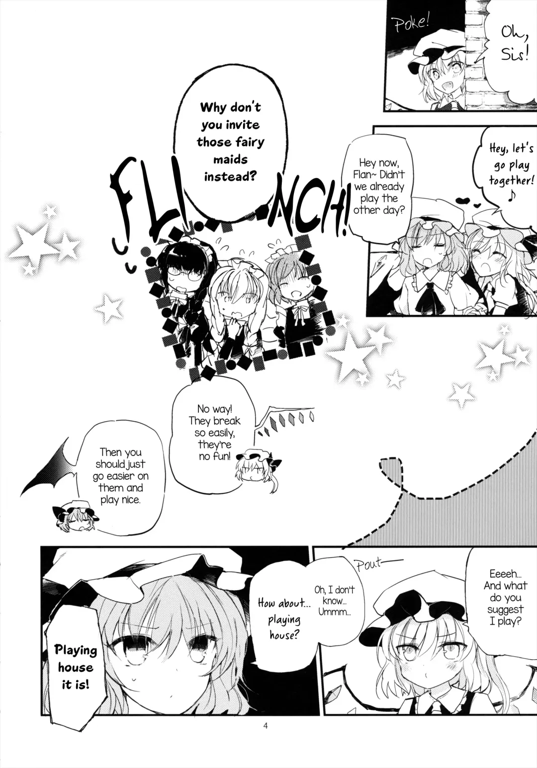 [Nadzuka] Koumakyou Shojo Kyuuketsuki Gensoutan | The Embodiment of Scarlet Devil ~A Virgin Vampire's Fantasy Fhentai.net - Page 4