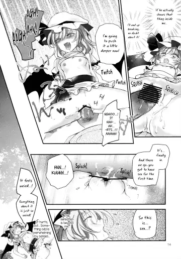 [Nadzuka] Koumakyou Shojo Kyuuketsuki Gensoutan | The Embodiment of Scarlet Devil ~A Virgin Vampire's Fantasy Fhentai.net - Page 16