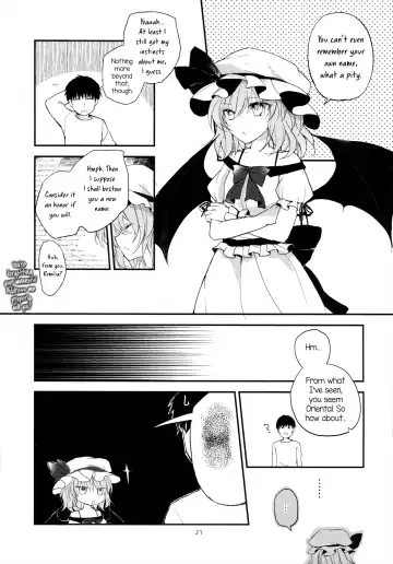 [Nadzuka] Koumakyou Shojo Kyuuketsuki Gensoutan | The Embodiment of Scarlet Devil ~A Virgin Vampire's Fantasy Fhentai.net - Page 21